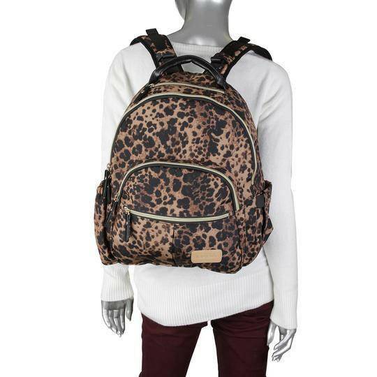 Kalencom Uptown Backpack - Leopard - Traveling Tikes 