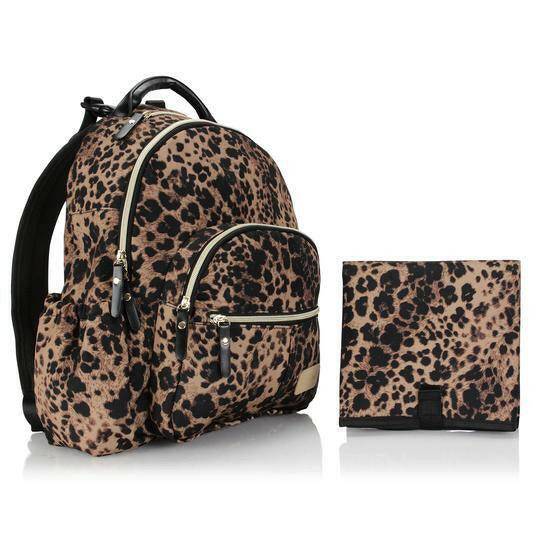 Kalencom Uptown Backpack - Leopard - Traveling Tikes 