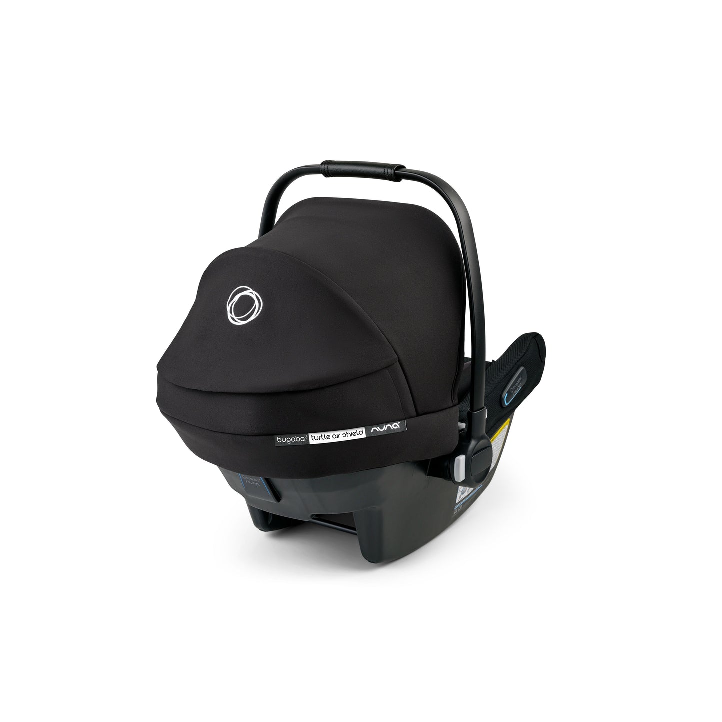 Bugaboo Turtle Air Shield By Nuna Infant Car Seat + Base - Black