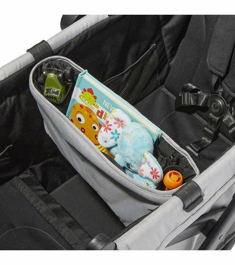 Larktale Caravan Coupe (2 Seater) Stroller Wagon - Gray/Black - Traveling Tikes 