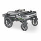 Larktale Caravan Coupe (2 Seater) Stroller Wagon - Gray/Black - Traveling Tikes 