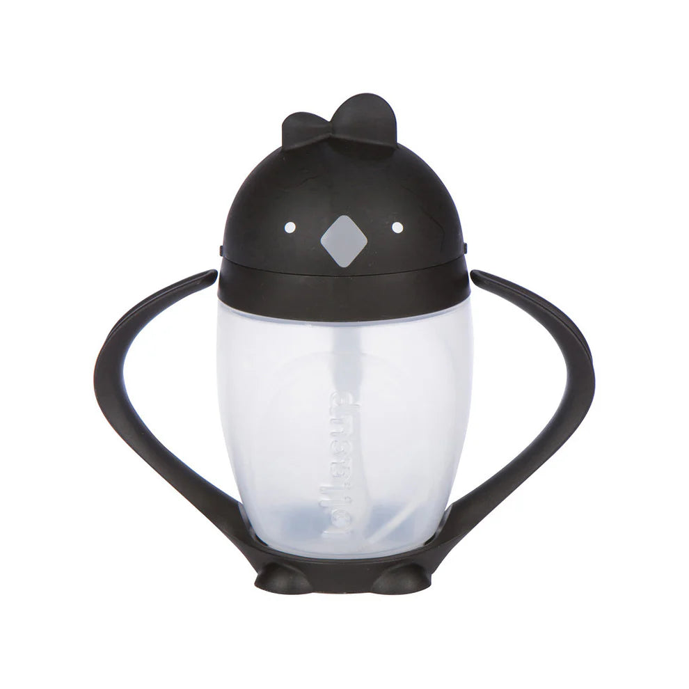 Lollaland Lollacup Infant & Toddler Straw Cup - Black