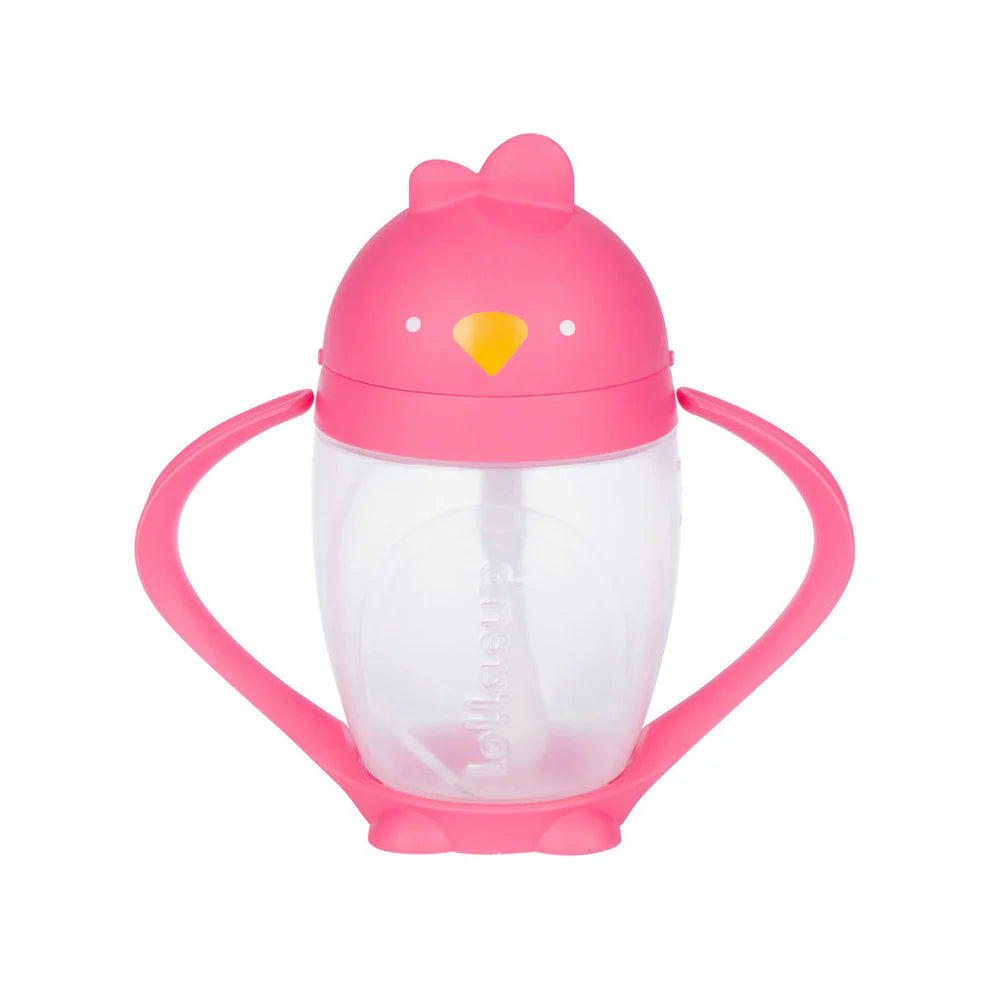 Lollaland Lollacup Infant & Toddler Straw Cup - Pink