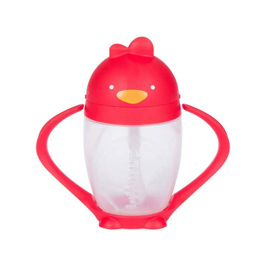 Lollaland Lollacup Infant & Toddler Straw Cup - Red - Traveling Tikes 