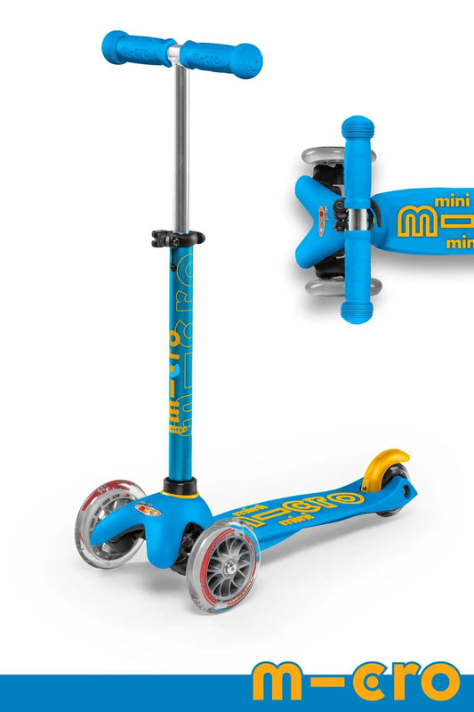 Micro Mini Scooter - Ocean Blue - Traveling Tikes 