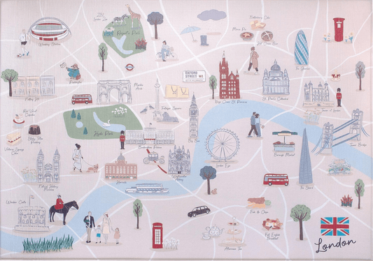 Milk It Baby London Play Mat - Traveling Tikes 