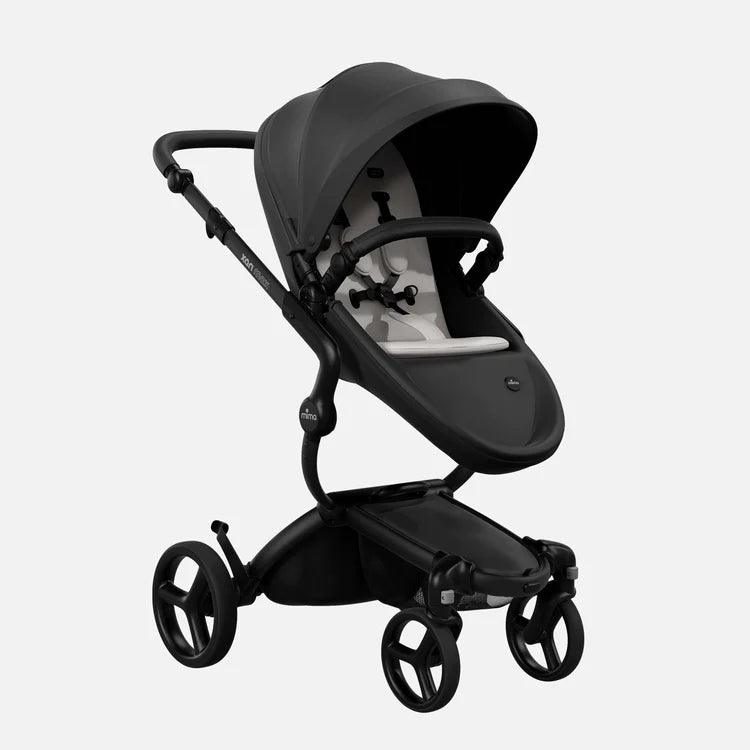 Mima Xari Max Stroller - Black/Black/Stone White - Traveling Tikes 