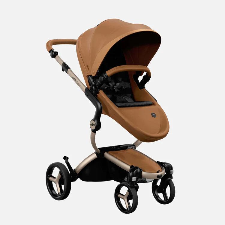 Mima Xari Max Stroller - Champagne/Camel/Black - Traveling Tikes 