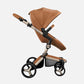 Mima Xari Max Stroller - Champagne/Camel/Black - Traveling Tikes 