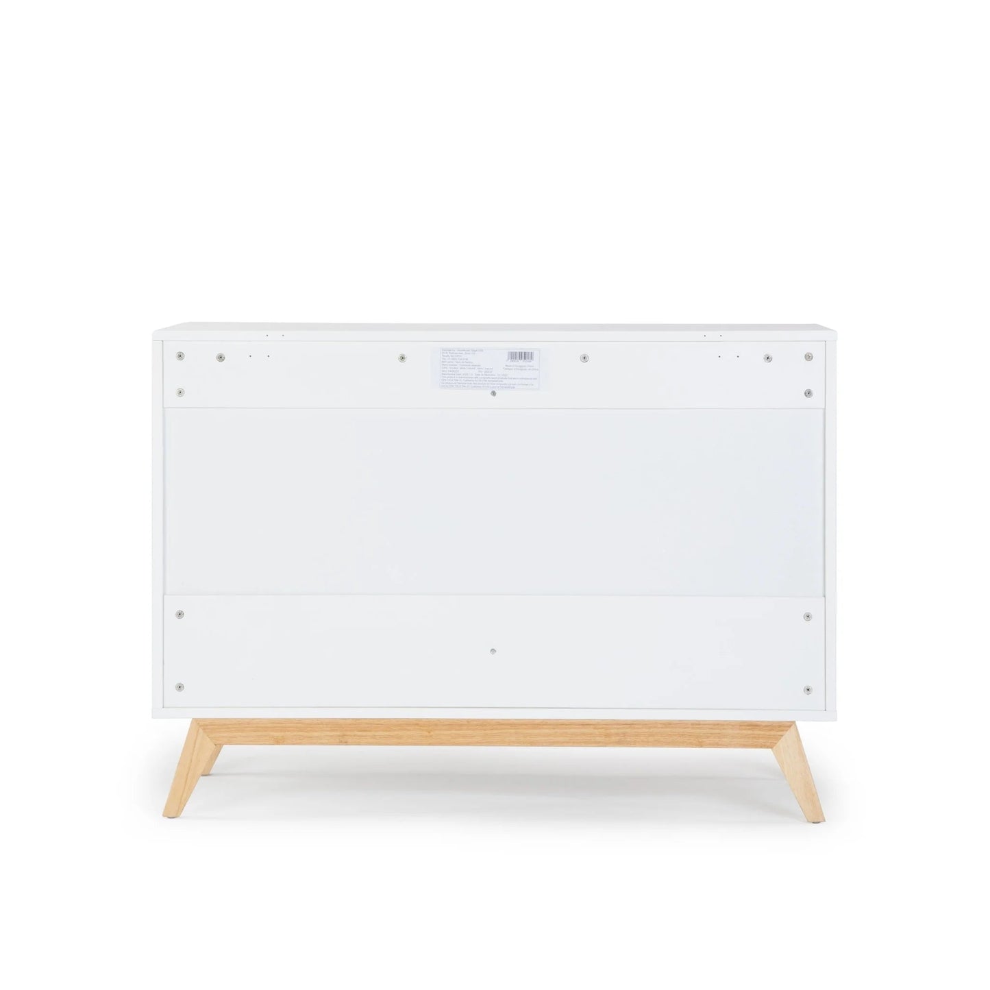 Dadada Merry 6-Drawer Dresser - White/Natural