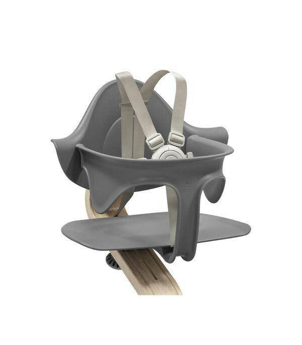 Nomi Highchair - Grey/Natural - Traveling Tikes 