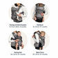 Nuna CUDL 4 in 1 Baby Carrier - Softened Denim - Traveling Tikes 