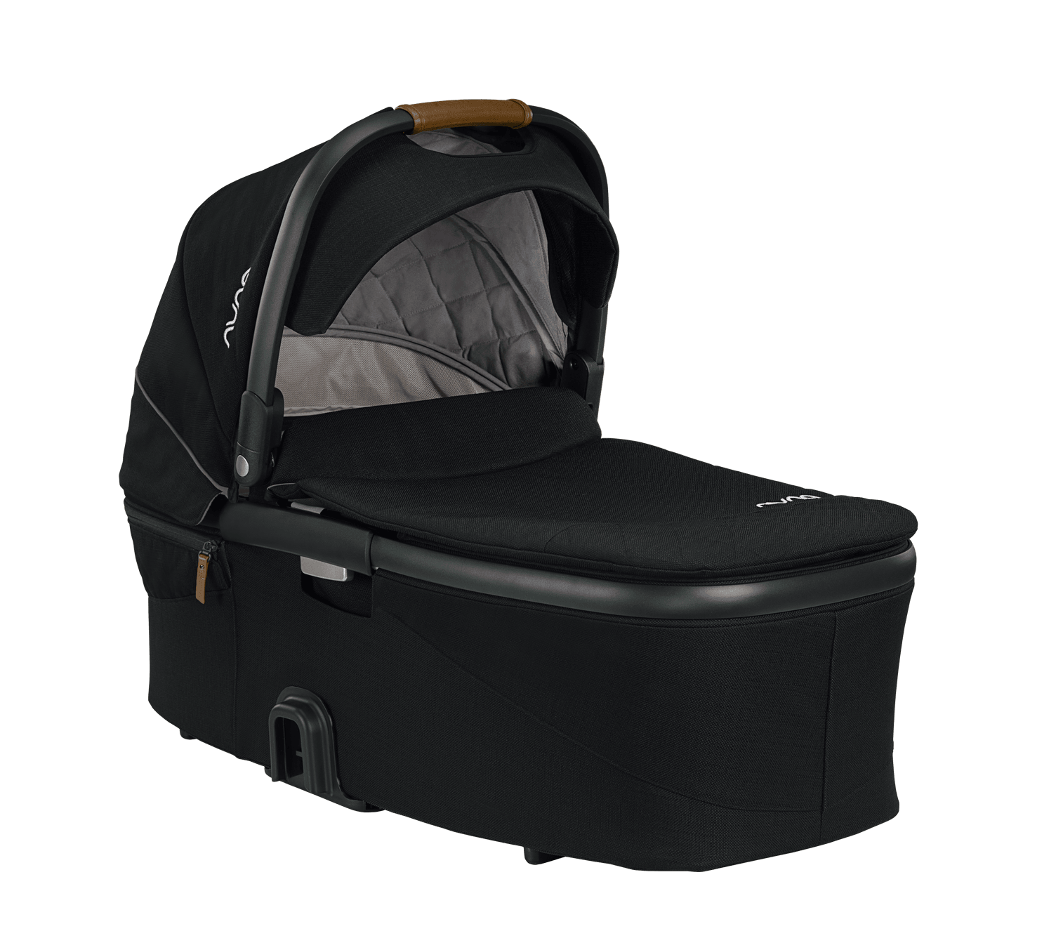 Nuna DEMI Grow Bassinet + Stand - Caviar - Traveling Tikes 