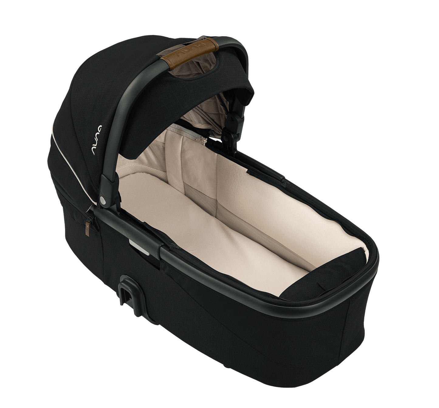 Nuna DEMI Grow Bassinet + Stand - Caviar - Traveling Tikes 