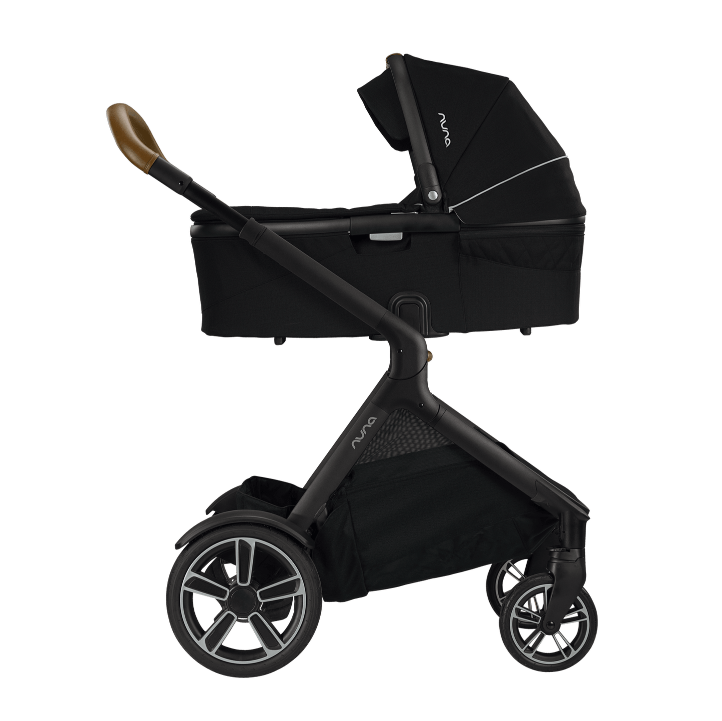 Nuna DEMI Grow Bassinet + Stand - Caviar - Traveling Tikes 