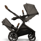 Nuna DEMI Next Double Stroller + Rider Board - Granite - Traveling Tikes 