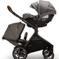 Nuna DEMI Next Double Stroller + Rider Board - Granite - Traveling Tikes 