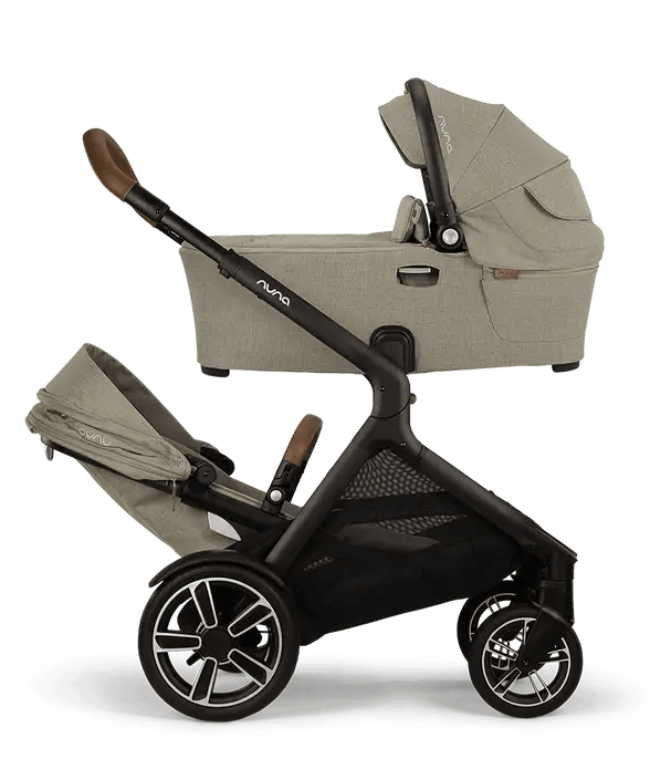 Nuna DEMI Next Double Stroller + Rider Board - Hazelwood - Traveling Tikes 