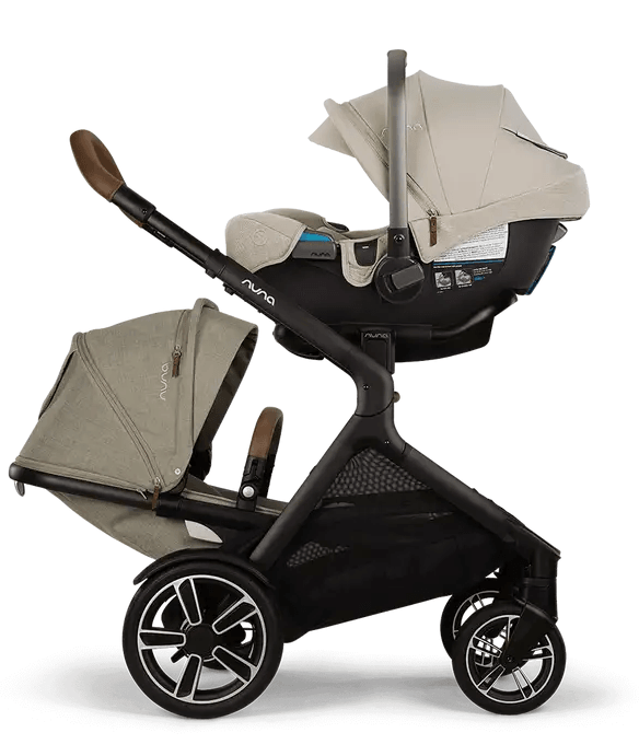 Nuna DEMI Next Double Stroller + Rider Board - Hazelwood - Traveling Tikes 