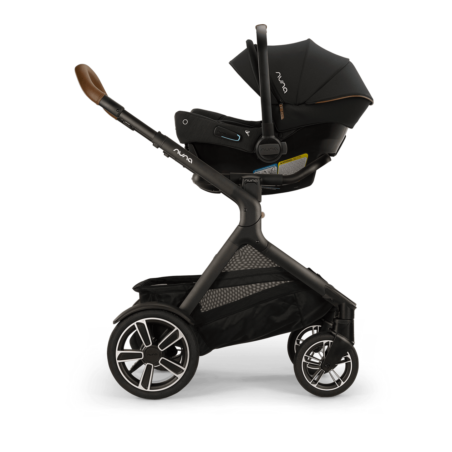 Nuna DEMI Next + PIPA Urbn Travel System Caviar - Traveling Tikes 