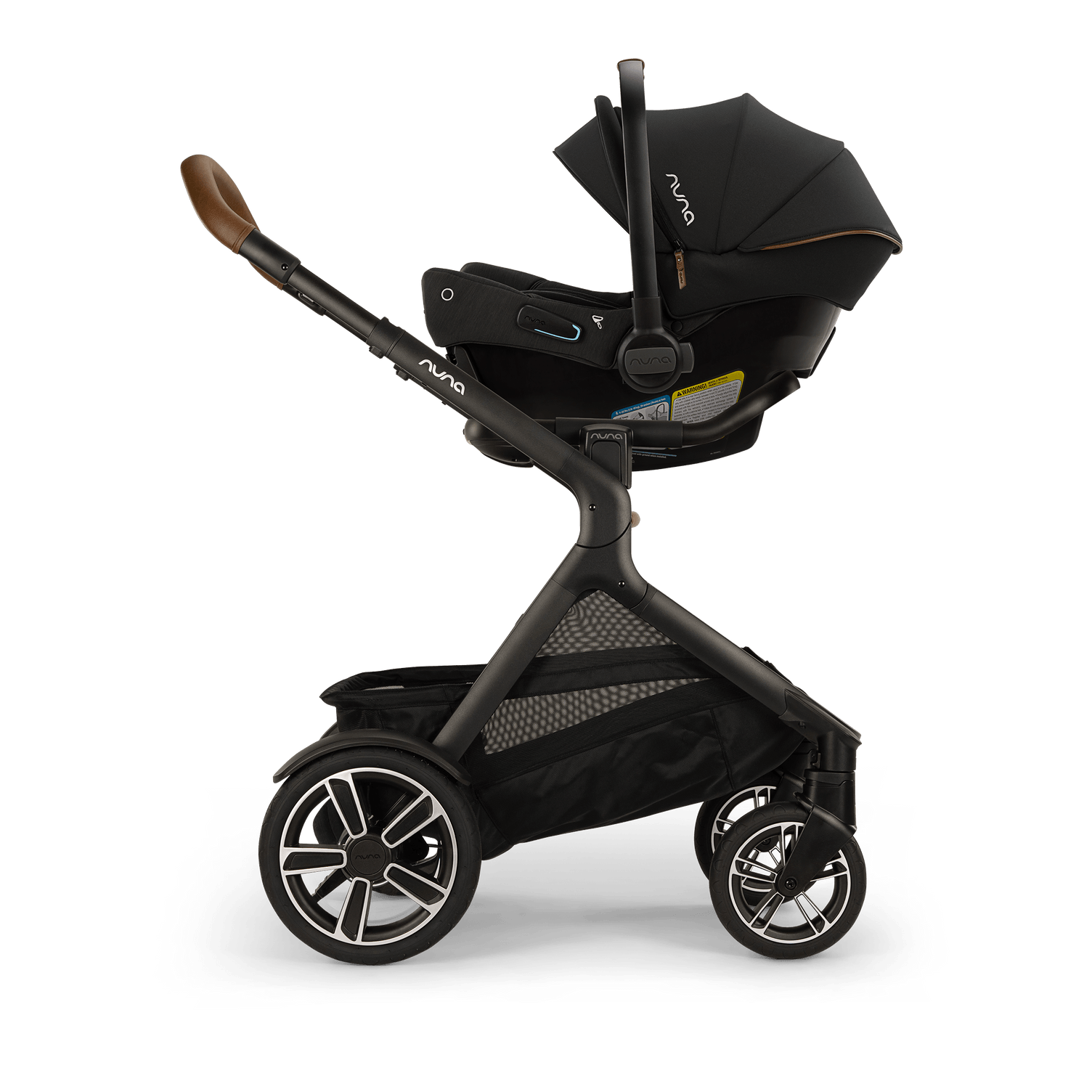 Nuna DEMI Next + PIPA Urbn Travel System Caviar - Traveling Tikes 