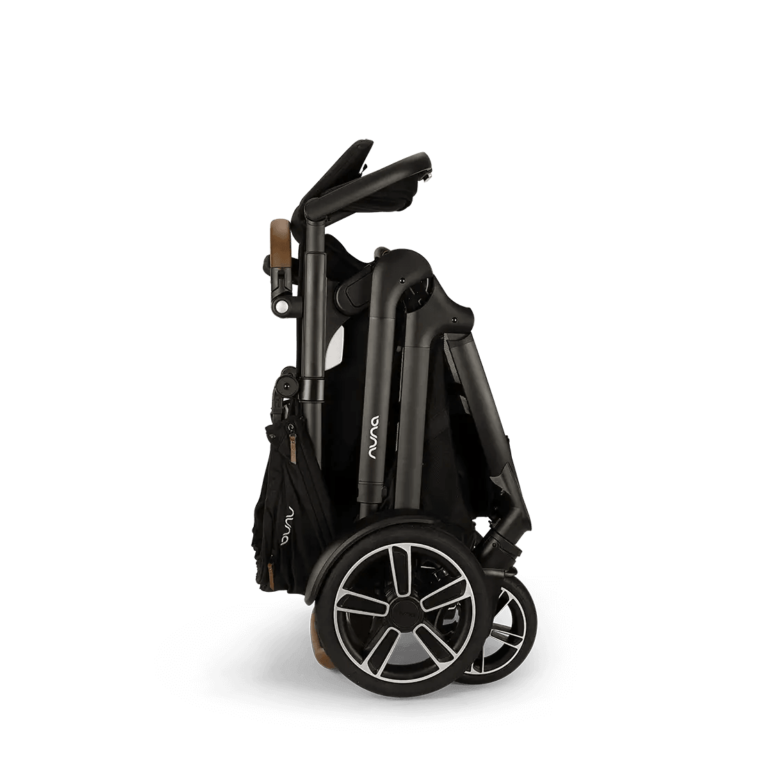 Nuna Demi Next Stroller + Rider Board - Caviar - Traveling Tikes 