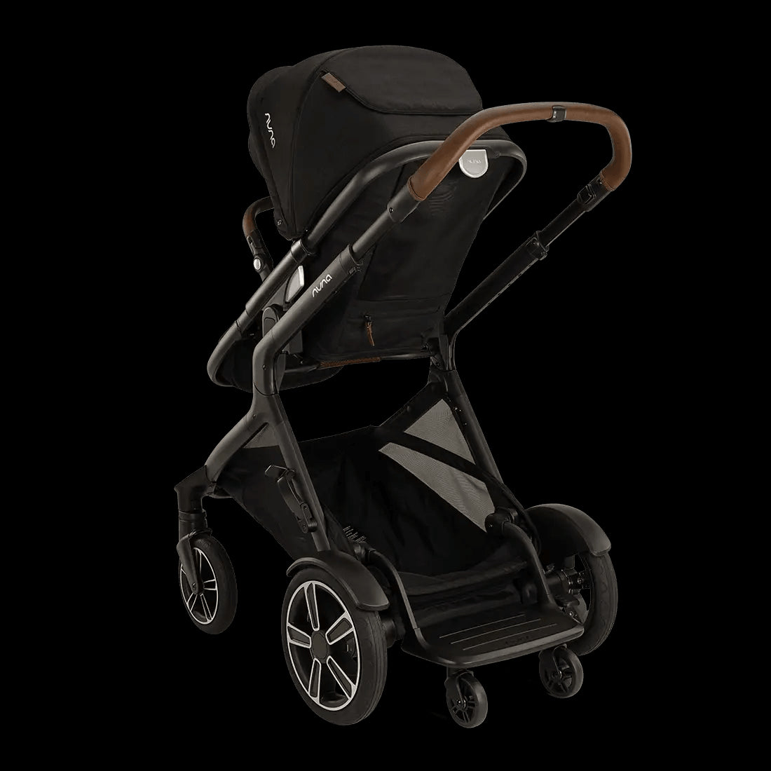 Nuna Demi Next Stroller + Rider Board - Granite - Traveling Tikes 