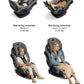 Nuna EXEC All-In-One Convertible Car Seat - Caviar - Traveling Tikes 