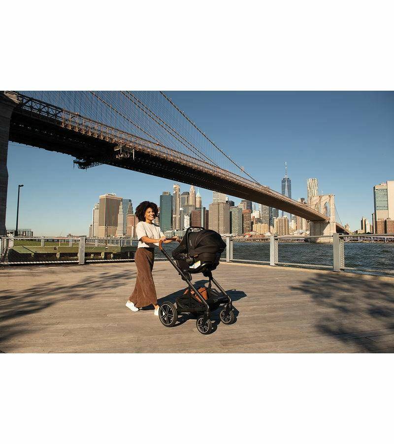 Nuna MIXX next + PIPA urbn Travel System - Caviar - Traveling Tikes 