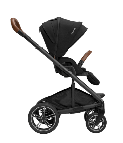 Nuna MIXX Next Stroller with Magnetic Buckle - Caviar - Traveling Tikes 