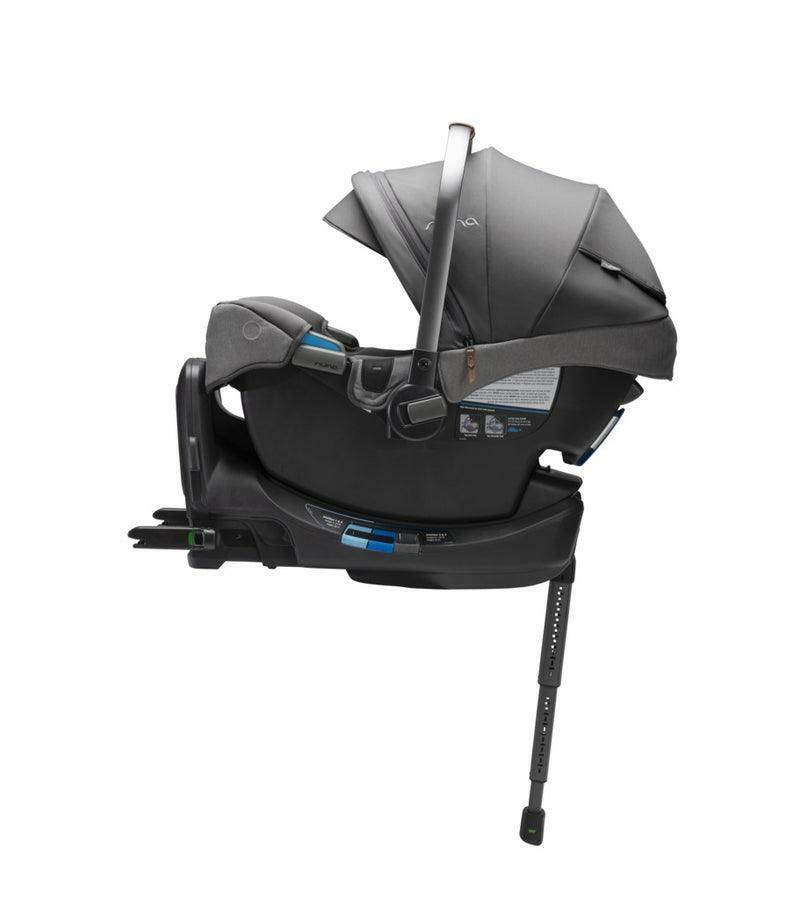 Nuna MIXX Next with Magnetic Buckle + Pipa RX Infant Car Seat Bundle - Granite - Traveling Tikes 