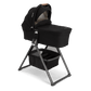 Nuna MIXX Series Bassinet + Stand - Caviar - Traveling Tikes 