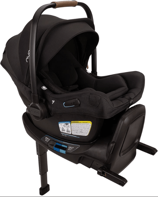 Nuna PIPA aire RX Infant Car Seat and RELX Base - Caviar CF18508600CVR