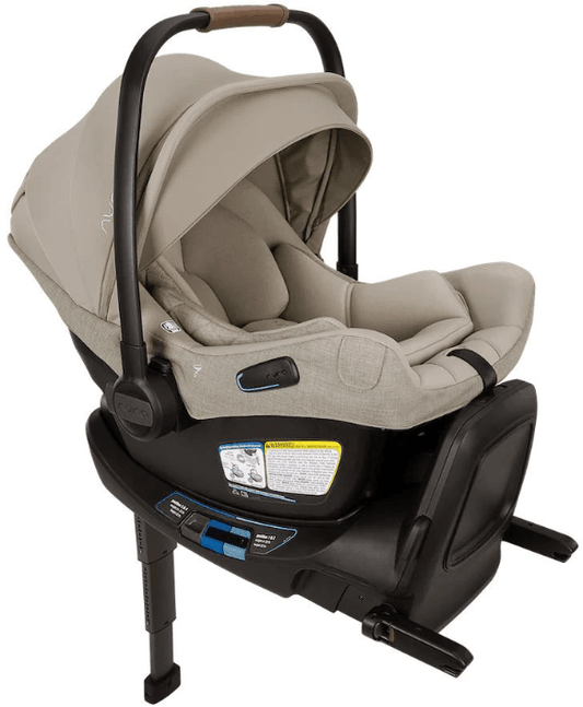 Nuna PIPA Aire RX Infant Car Seat + PIPA RELX Base with Load Leg - Hazelwood - Traveling Tikes 
