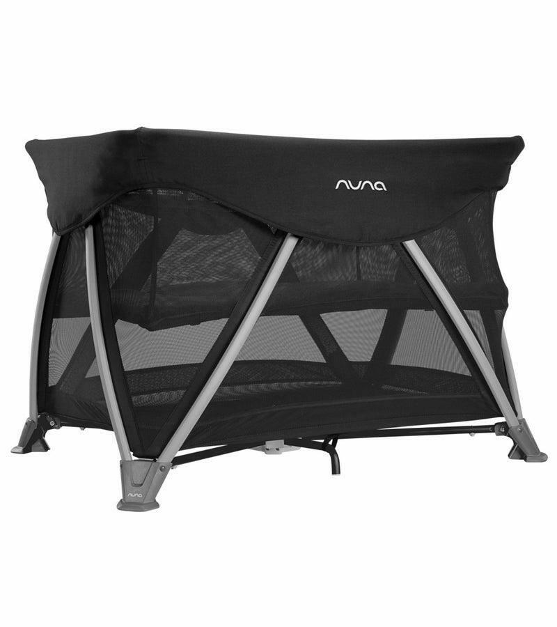 Nuna SENA Aire Playard with Zip-Off Bassinet - Caviar - Traveling Tikes 