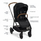 Nuna TRIV next + PIPA urbn Travel System - Caviar - Traveling Tikes 