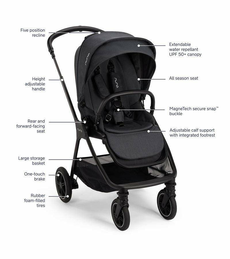 Nuna TRIV next + PIPA urbn Travel System - Ocean - Traveling Tikes 