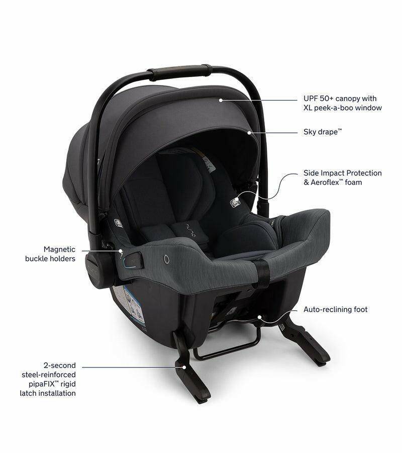 Nuna TRIV next + PIPA urbn Travel System - Ocean - Traveling Tikes 