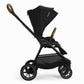 Nuna TRIV Next Stroller + LYTL Bassinet + Stand Bundle - Caviar / Caviar - Traveling Tikes 