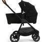 Nuna TRIV Next Stroller + LYTL Bassinet + Stand Bundle - Hazelwood / Caviar - Traveling Tikes 