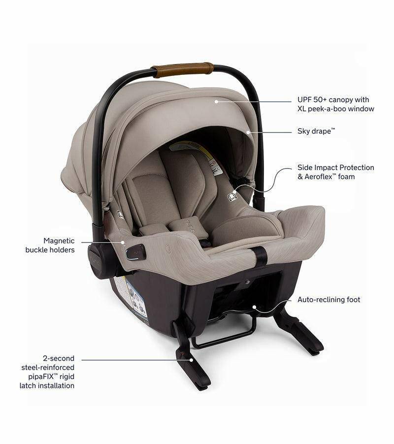 Nuna TRVL + PIPA urbn Travel System - Hazelwood - Traveling Tikes 