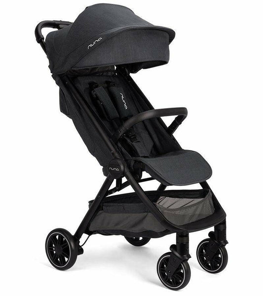 Nuna TRVL Self-Folding Compact Stroller - Ocean - Traveling Tikes 