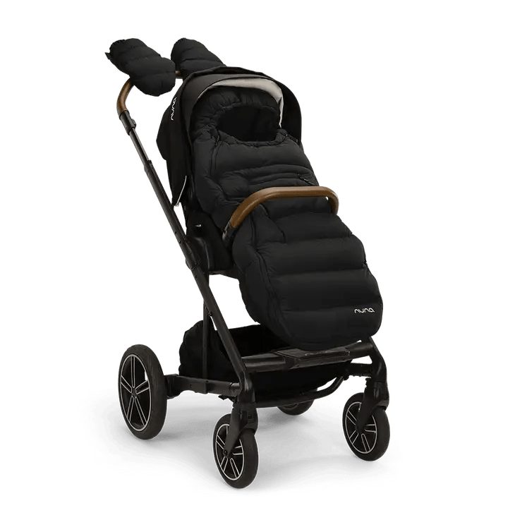 Nuna Winter Stroller Set with Bag - Caviar - Traveling Tikes 