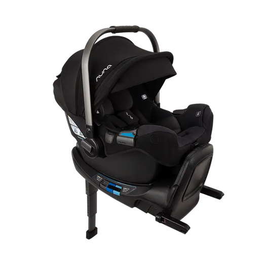 Nuna Pipa RX Infant Car Seat + RELX Base - Caviar/Chocolate CF12508610CCR