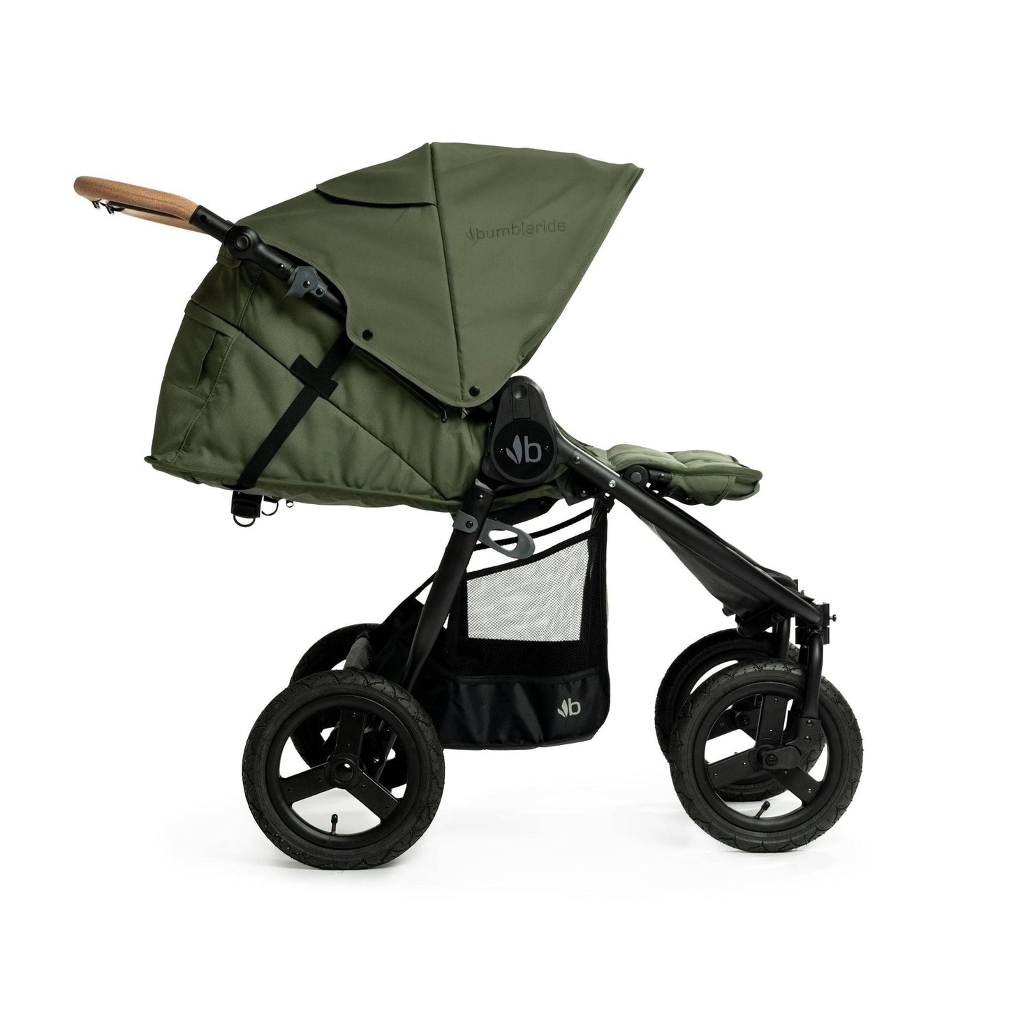 Bumbleride Indie Twin Double Stroller - Olive - Traveling Tikes 