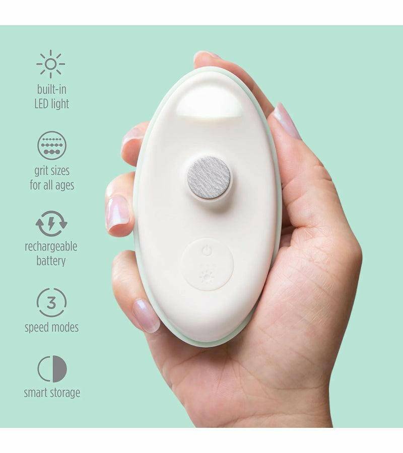 Olababy Rechargeable Electric Baby Nail Trimmer - Traveling Tikes 