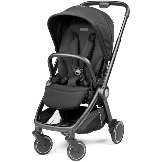 Peg Perego City Loop Stroller Bundle - Black / True Black