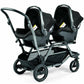 Peg Perego Duette Piroet Twin Stroller - Atmosphere - Traveling Tikes 