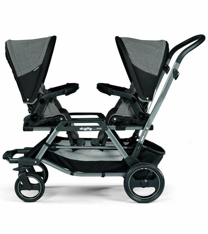 Peg Perego Duette Piroet Twin Stroller - Atmosphere - Traveling Tikes 