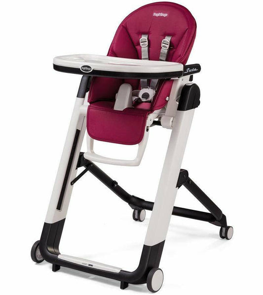 Peg Perego Siesta High Chair-Berry - Traveling Tikes 